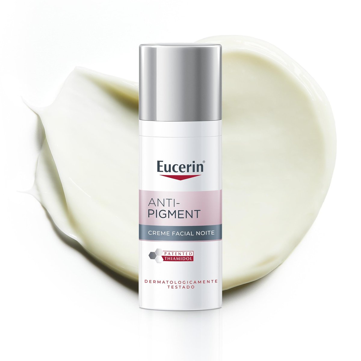 EUCERIN Creme Facial Antimanchas Noite 50ml, Anti-Pigment, Clareador, Thiamidol, Noturno