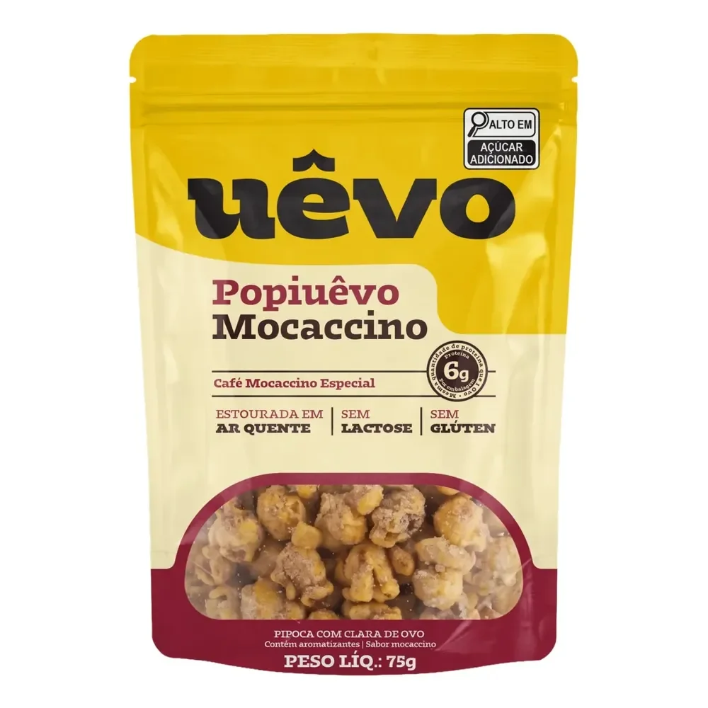 Pipoca Proteica Refil De 75g Uevo