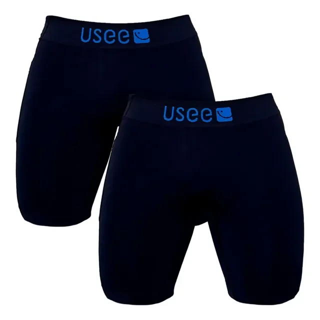 Kit 2 Bermudas Short Térmico Com Bolso Lateral Usee Brasil