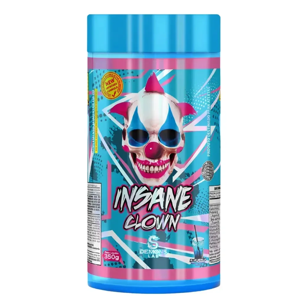 Demons Lab - Insane Clown 350g Sabor Blue Vanilla