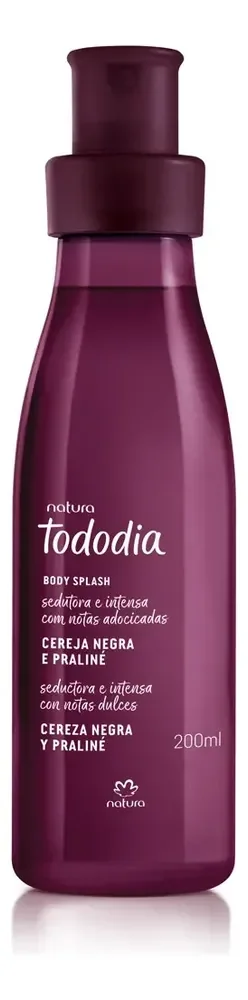 Body Splash Natura Tododia Cereja Negra E Praline