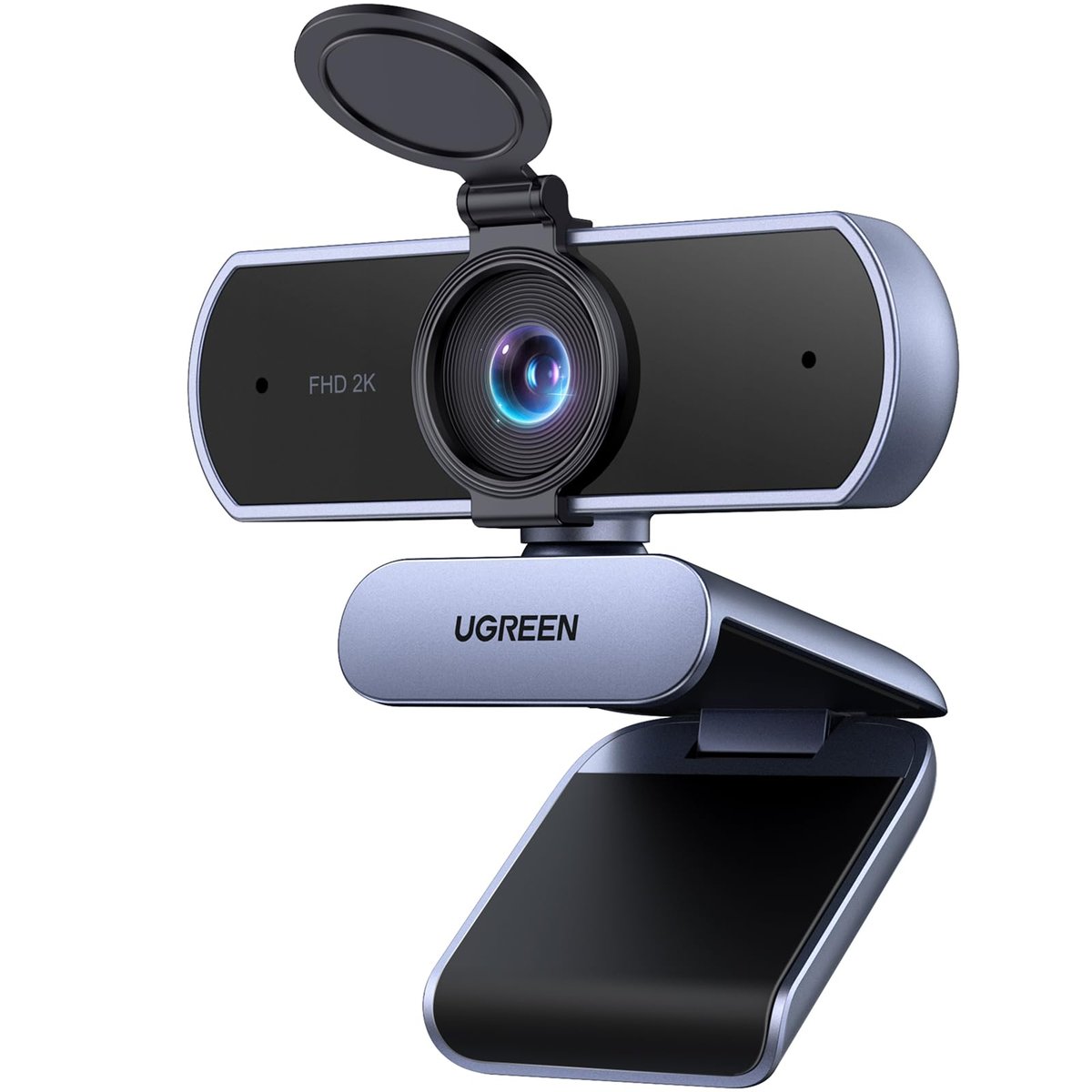 UGREEN Webcam 2K 30Hz QHD para PC Com Microfone Antirruído