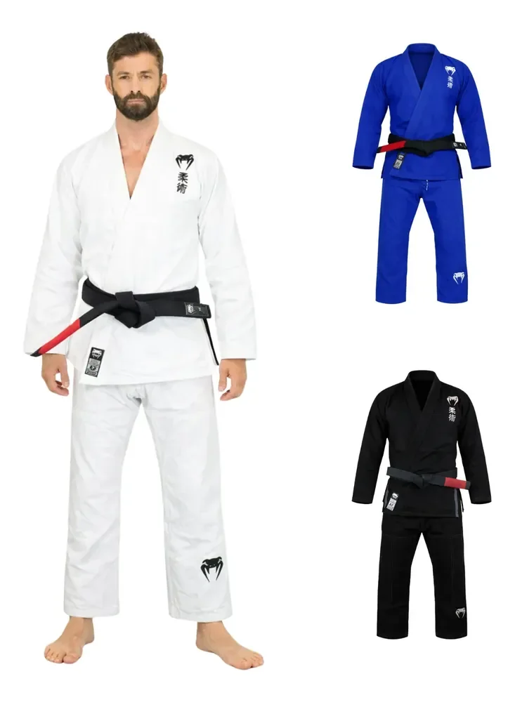 Kimono Venum Contender Ultralight Leve Ripstop Jiu Jitsu Branco A2