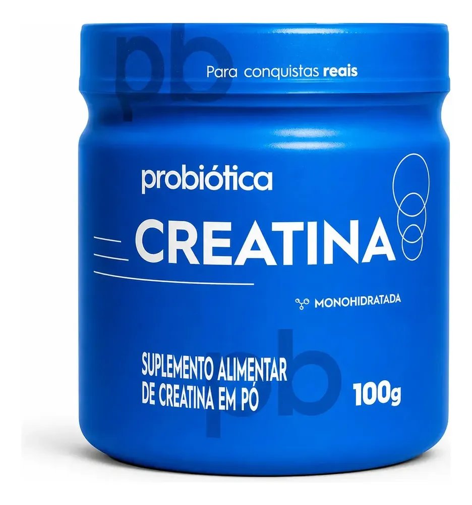 Creatina Probiotica 100g Creatina Monohidratada 100% Pura Sem Sabor