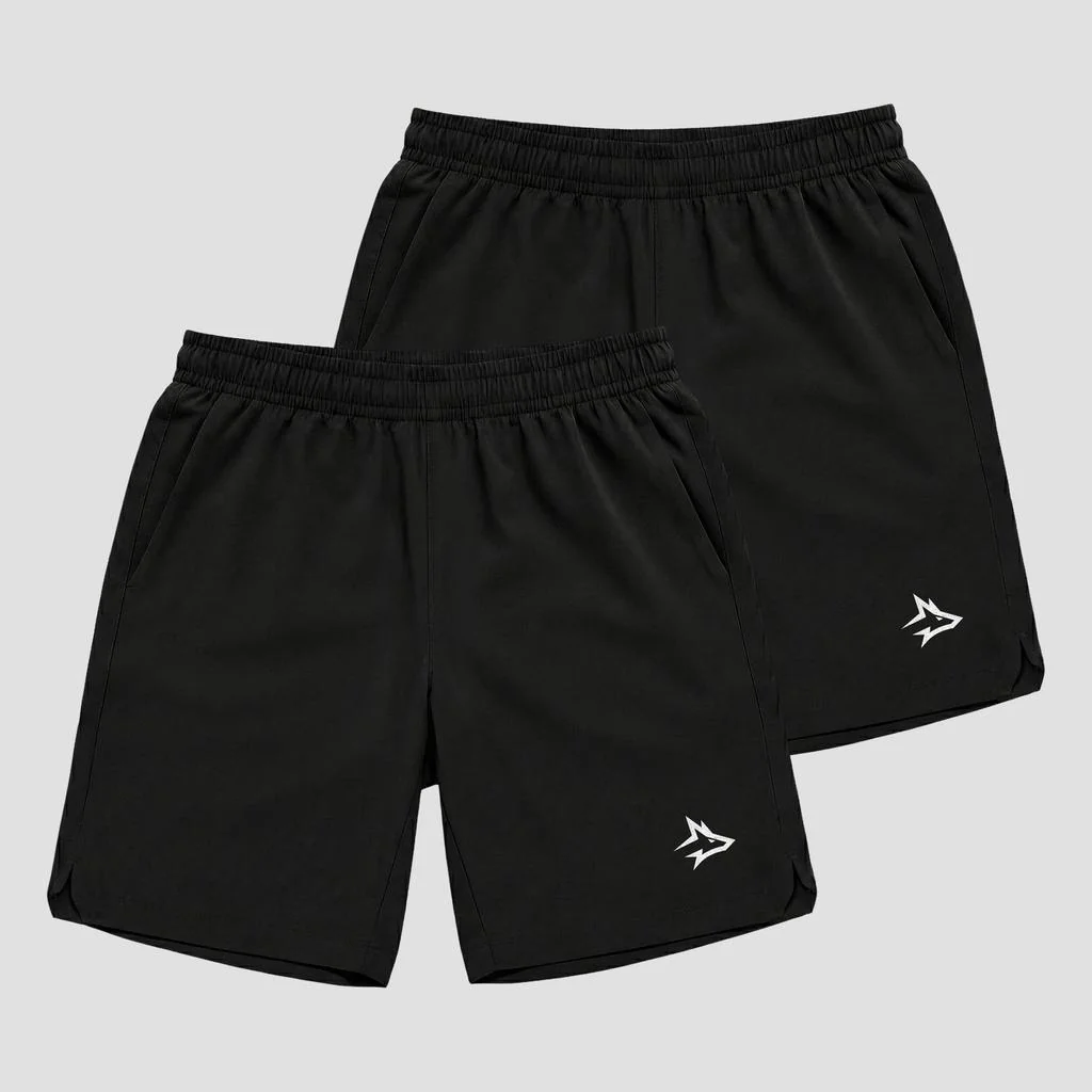 Kit 2 Bermudas Masculinas Dry Academia Lobo Alpha