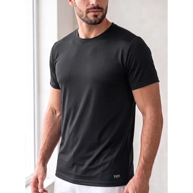 Camiseta Masculina Poliamida Academia Corrida Trifil By Lupo