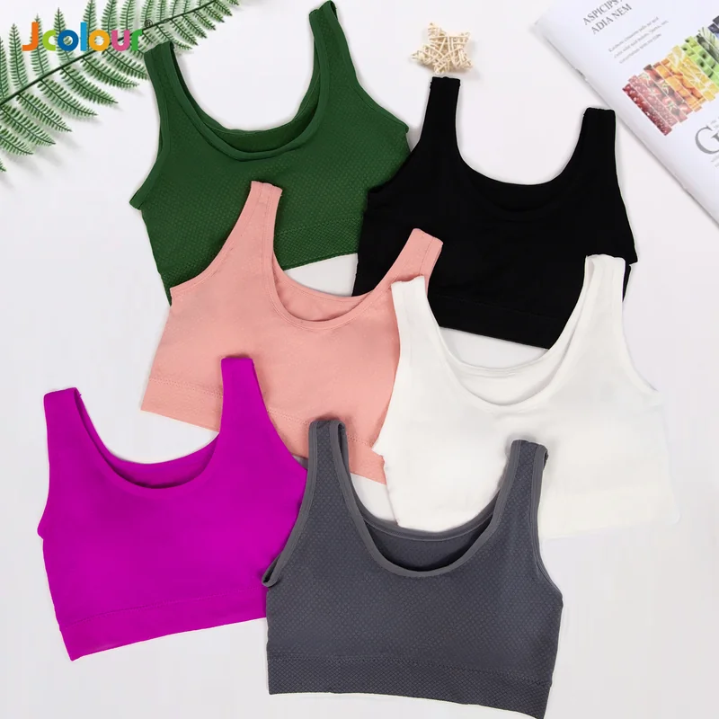 Jcolour Kit 3 Sutiã Esportivo Fitness Alto Impacto Sutiãs Primavera Verão Novo Estilo Sports