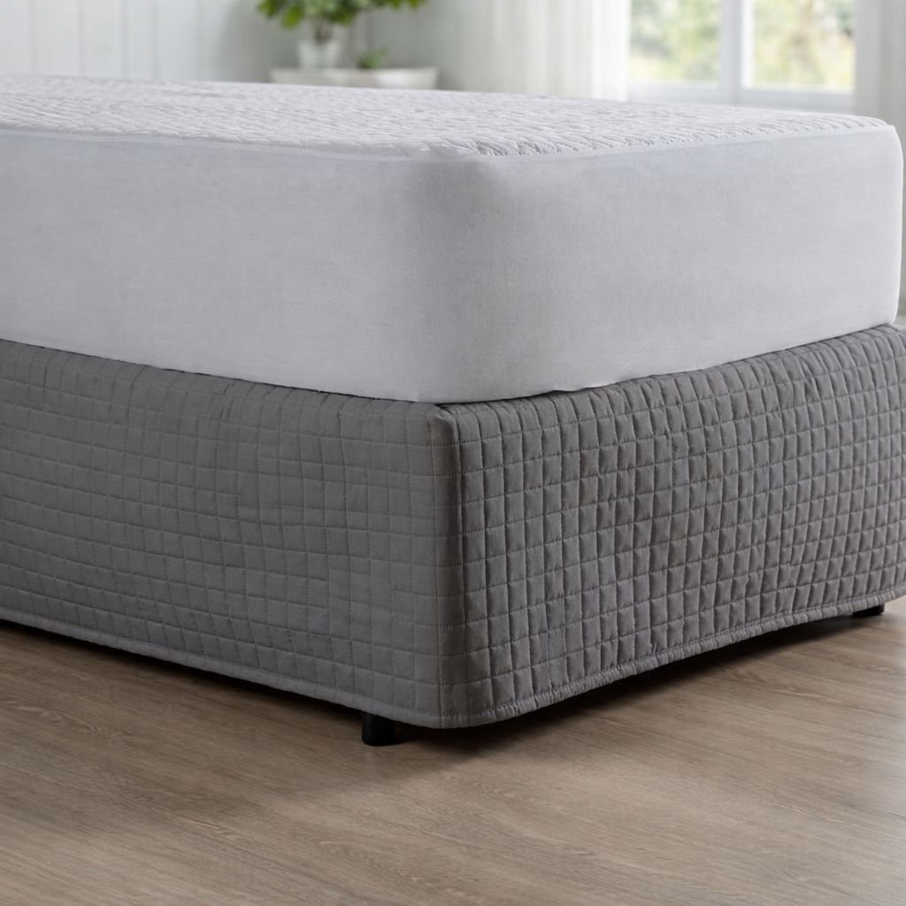 Saia para Cama Box Matelassê Ultrassônico Todos Tamanhos 200 Fios, Solteiro, Casal, Queen e King