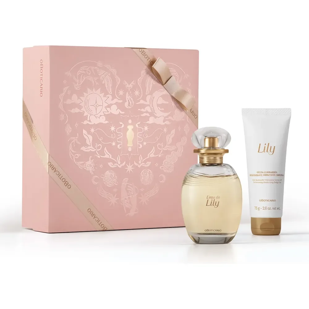 O Boticário L'eau De Lily Kit Presente (2 Itens)