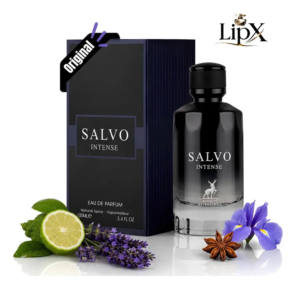 Perfume Masculino Arabe Salvo Intense 100ml Original C/ Nf