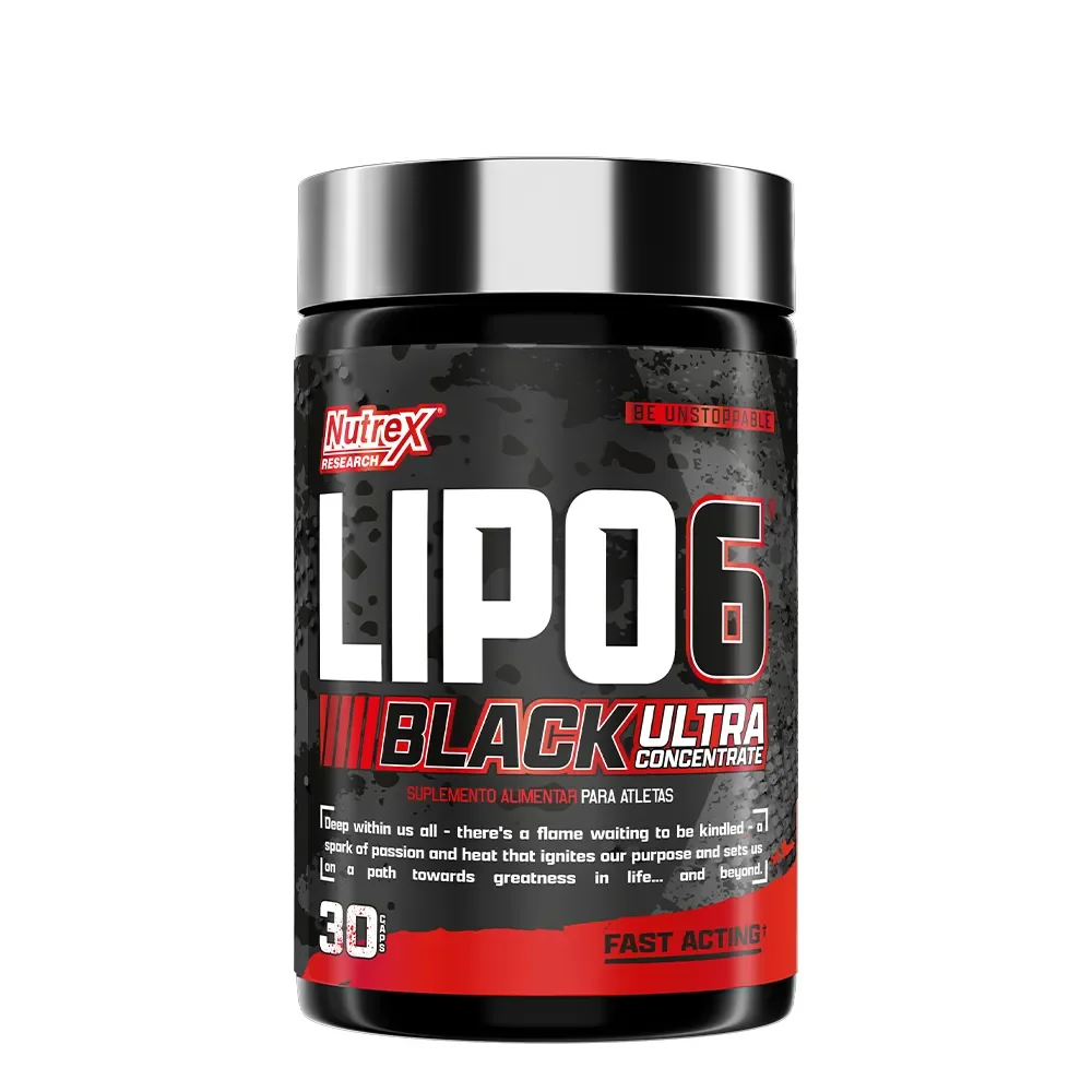 Termogênico Lipo-6 Black Ultra Concentrado 30 Caps Nutrex Research