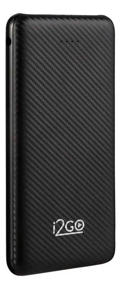 Carregador Portátil Power Bank I2go 10000mah Cor Preto