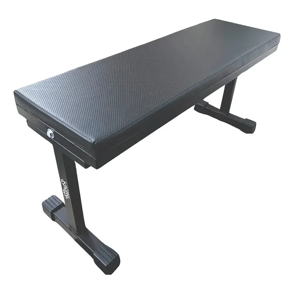 Banco Supino Reto Profissional Academia 300kg Runtter Preto