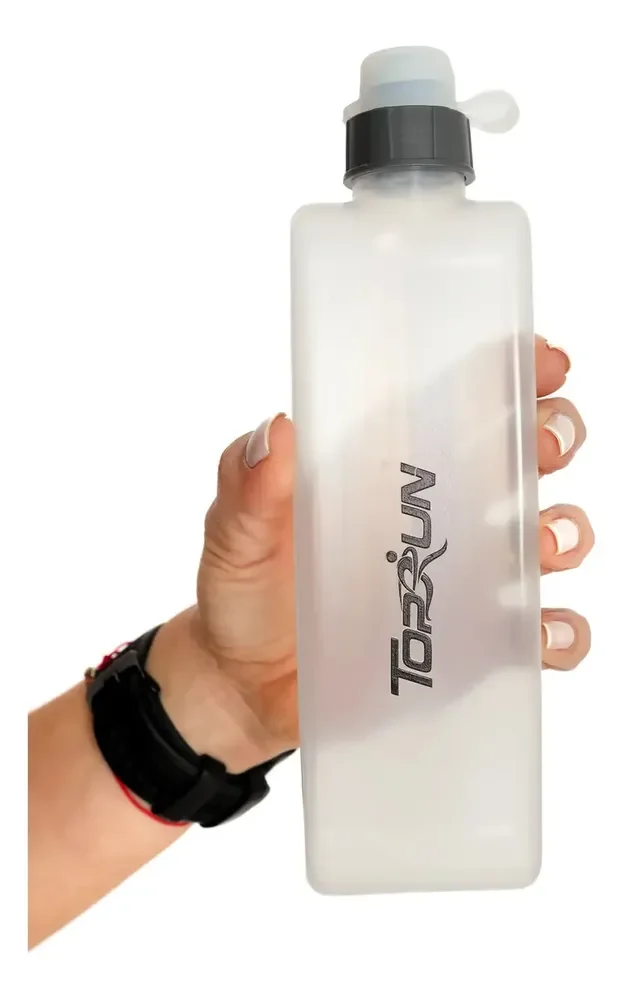 Garrafa Squeeze Agua Gelada Bpa Free Cor Garrafinha Curva Garrafinha Squeeze Laranja