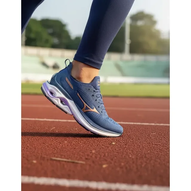 Tênis Mizuno Wave Mirai 7 Feminino Original Para Corrida