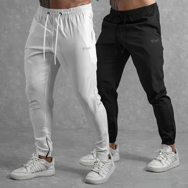 Kit 2 Calças Jogger Tactel Com Elastano Masculina Casual
