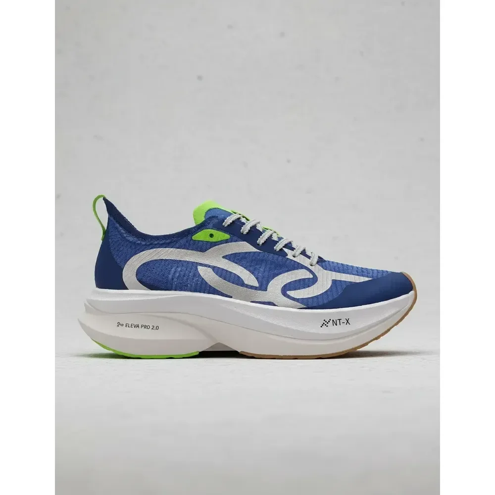 Tenis Olympikus Corre Grafeno 3 Corrida (royal/verde) Azul-celeste Lisa 39 Br
