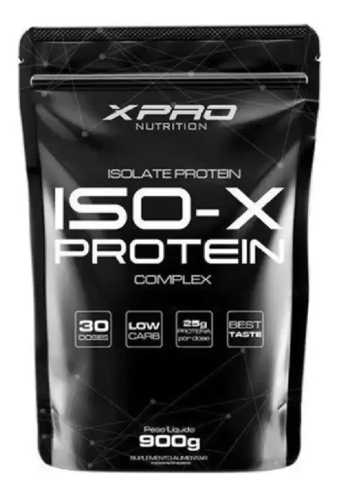 Iso-x Protein Complex Refil 900g Sabor Pudim De Caramelo - XPro Nutrition