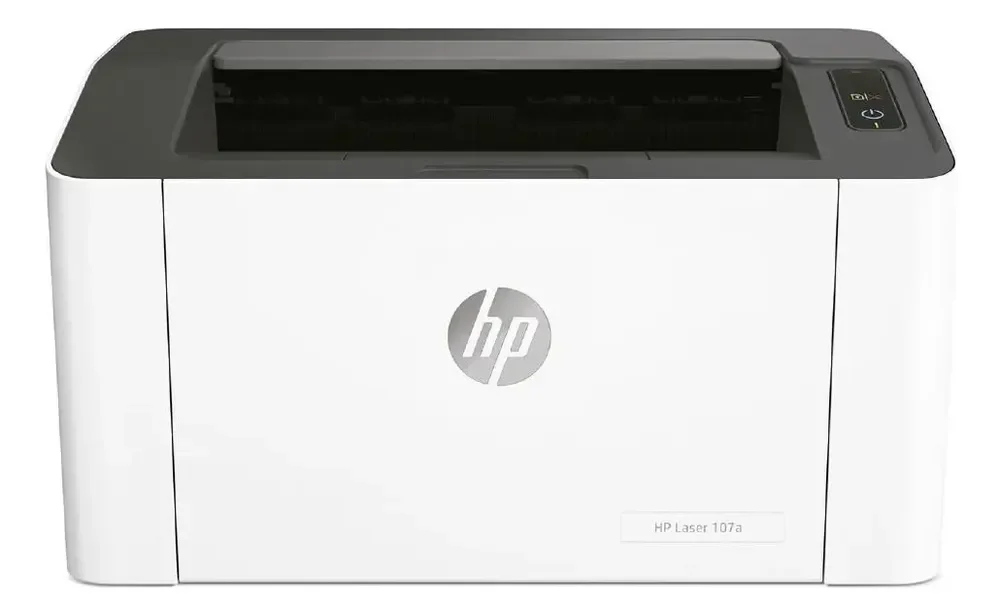 Impressora HP Laser 107a Monocromática Porta USB 2.0 de alta velocidade 110 a 127 VCA