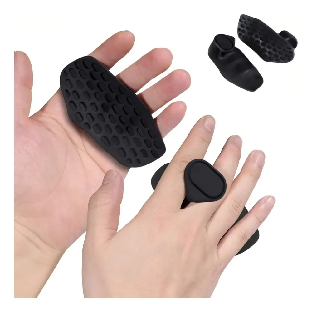 Luva Academia Protetor Mão Treino Anti Calo Max Grip Preto Geométrico Antiderrapante Mais Pegada E Menos Suor Progressão De Peso Federal's Store
