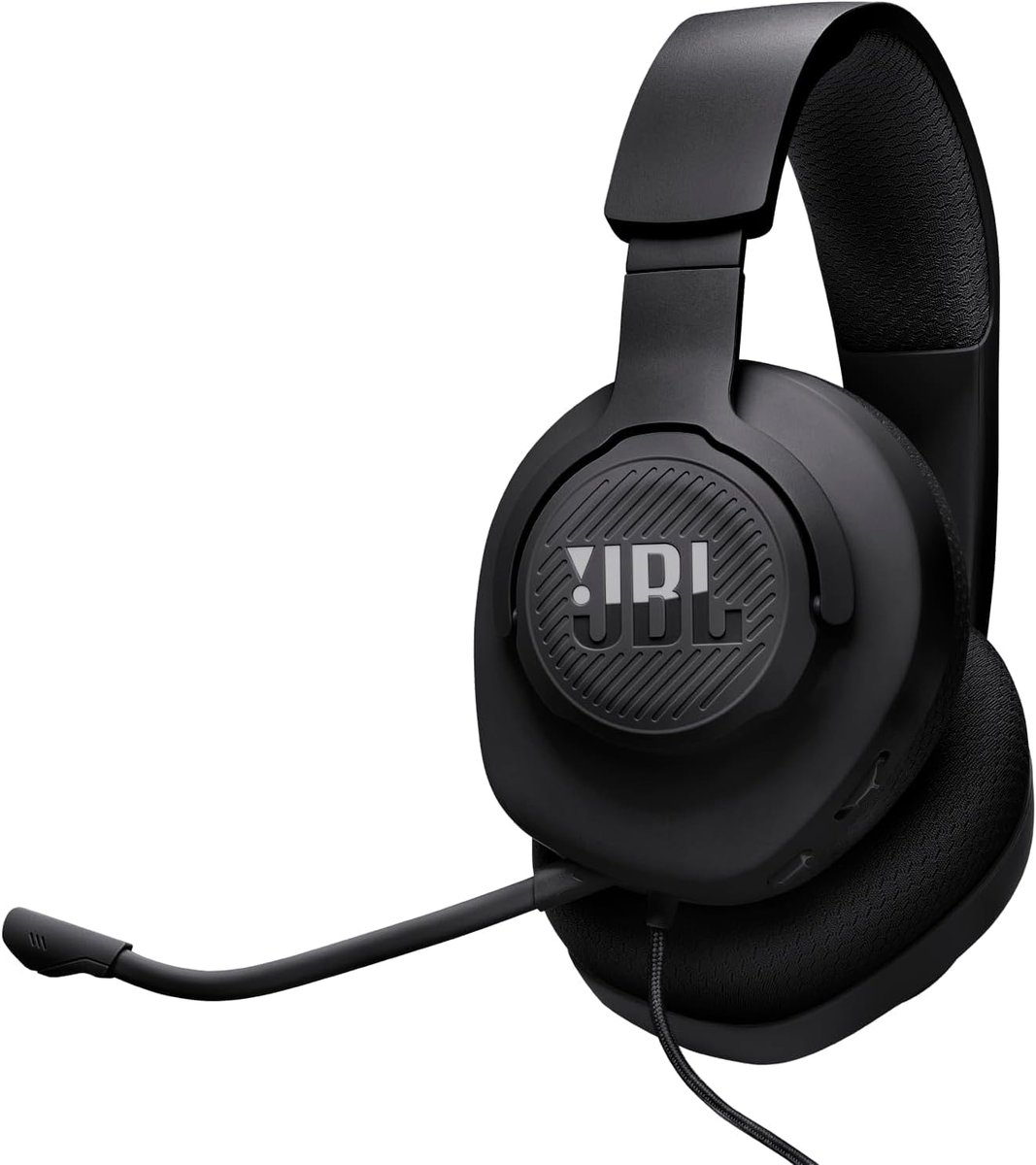 JBL, Fone de Ouvido Com Fio, Quantum 100M2, Headset Gamer, Over Ear, Microfone Removível - Preto