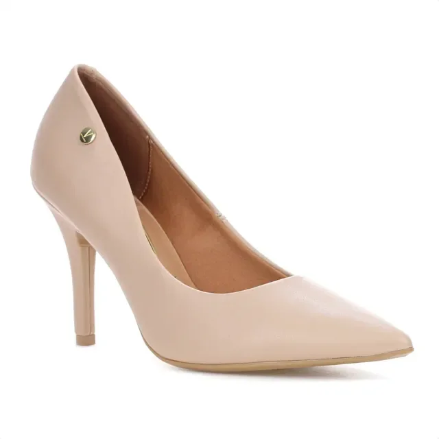 Scarpin Vizzano Salto Alto Elegante Conforto Macio Feminino