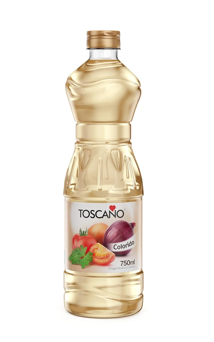 Vinagre Toscano De Álcool Colorido 750ml