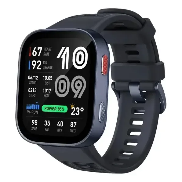 Amazfit Bip Bip Max A2568 2.07 Amoled Mapas 5atm Azul-escuro Mesh