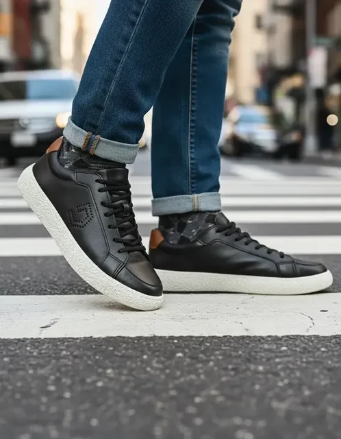 Sapatênis Democrata Denim Bora Masculino Casual Original