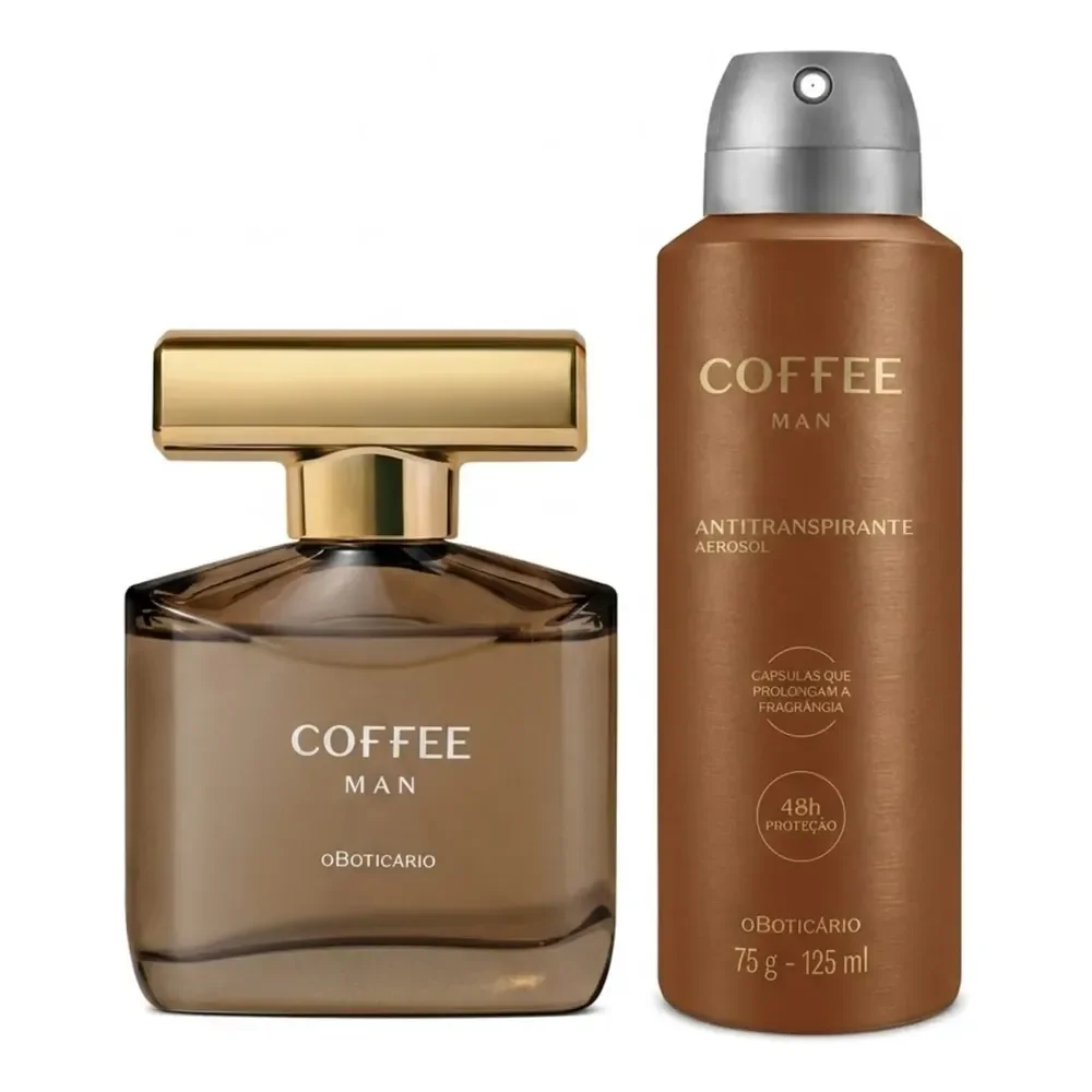 Combo Coffee Man: Desodorante Colônia 100ml + Desodorante An