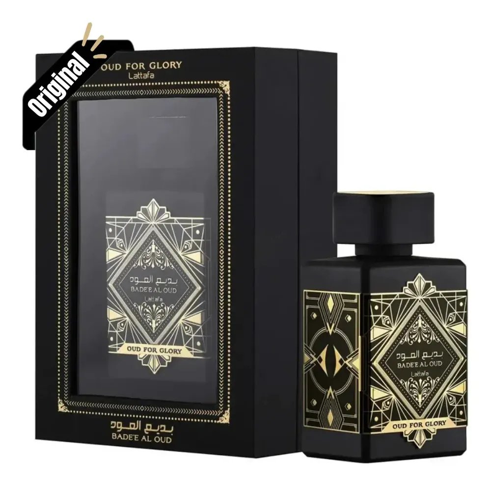 Perfume Arabe Badee Al Oud For Glory 100ml Masculino Edp