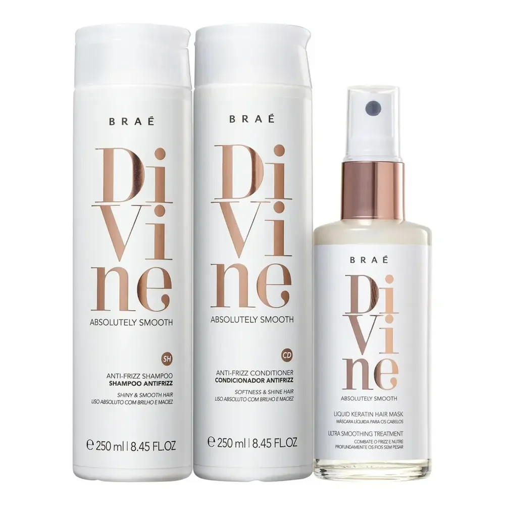 Kit Braé Divine Trio Com 3 Produtos