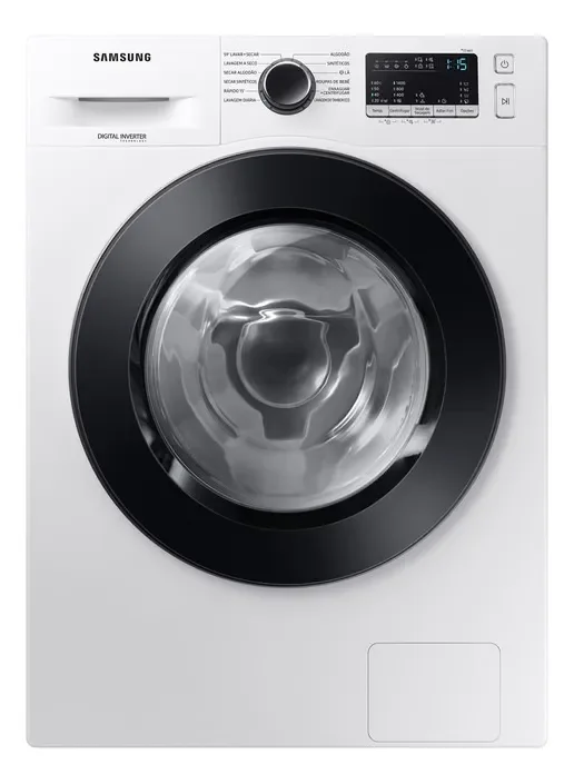 Lava E Seca Samsung Wd11m Com Digital Inverter Branca 11kg Cor Branco