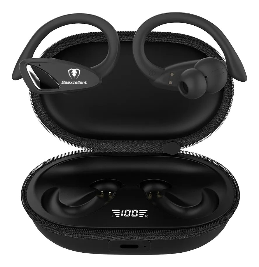 Fone De Ouvido Sem Fio Bluetooth Esportivo Gancho De Orelha Beexcellent