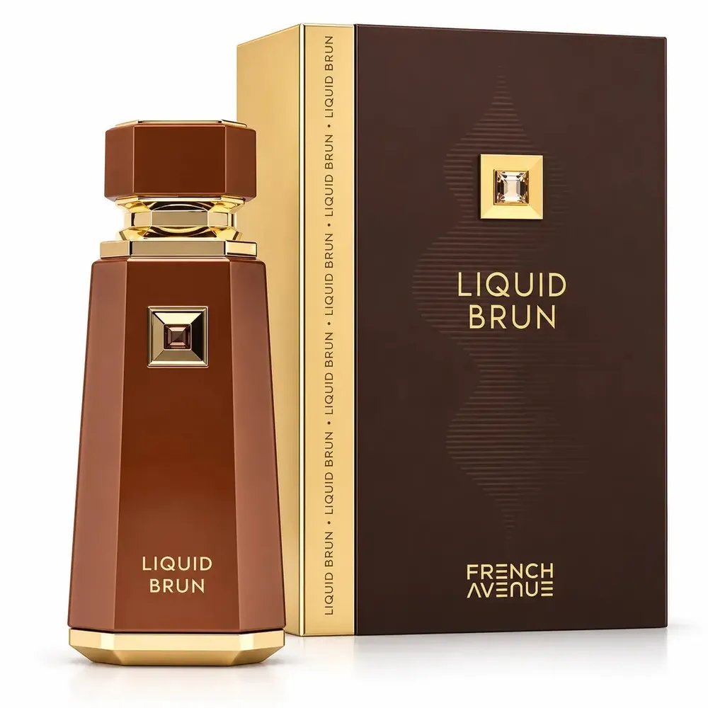 Perfume Árabe Masculino Liquid Brun French Avenue Eau De Parfum 100ml