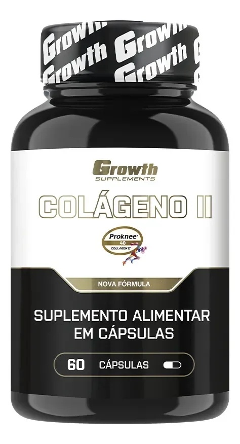 Colágeno Tipo 2 60 cáps. Growth Supplements