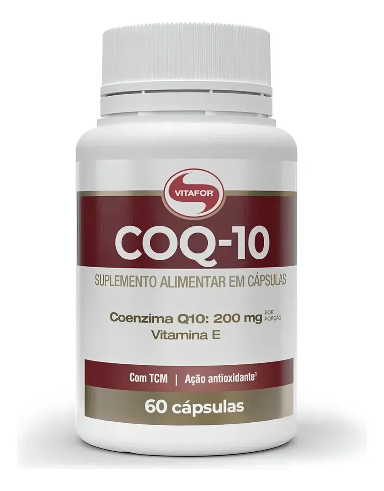 Coenzima Q10 200mg 60 Cápsulas Vitafor
