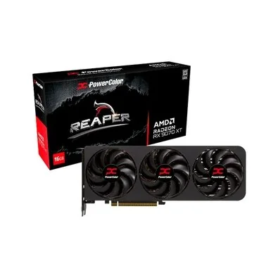 Placa de Vídeo PowerColor Reaper AMD Radeon RX 9070 XT 16GB GDDR6 - RX9070XT 16G-A