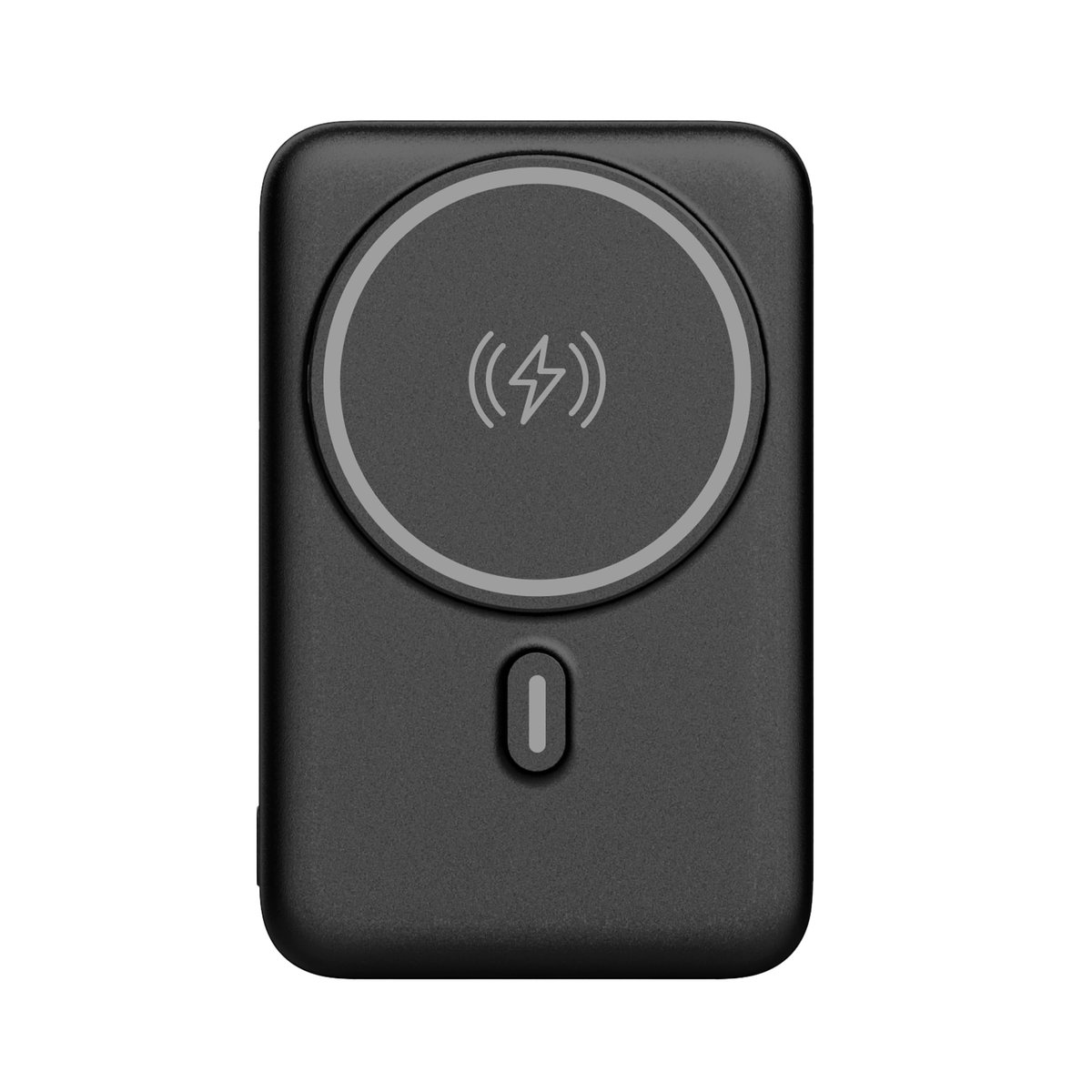 Geonav Power Bank, Carregador Portátil Universal por Indução 10.000mAh, Carregamento rápido*, Suporte Dobrável, Compatível com MagSafe®, PB10MAGBK, Preto