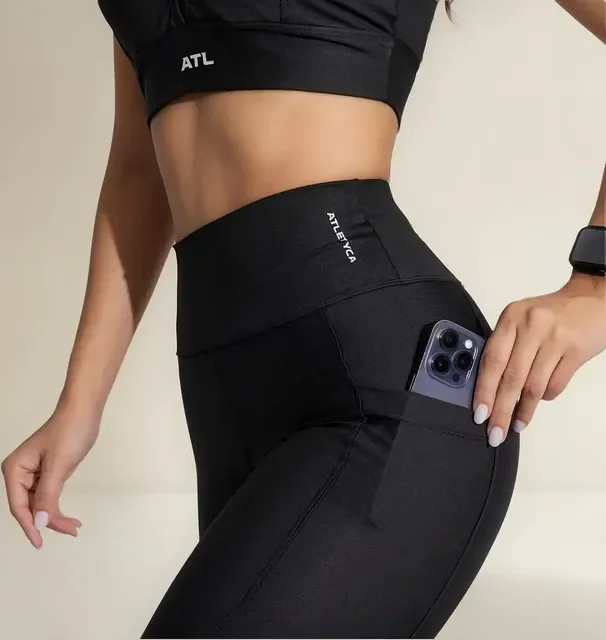 Legging Com Bolso Fitness Feminino Atletyca