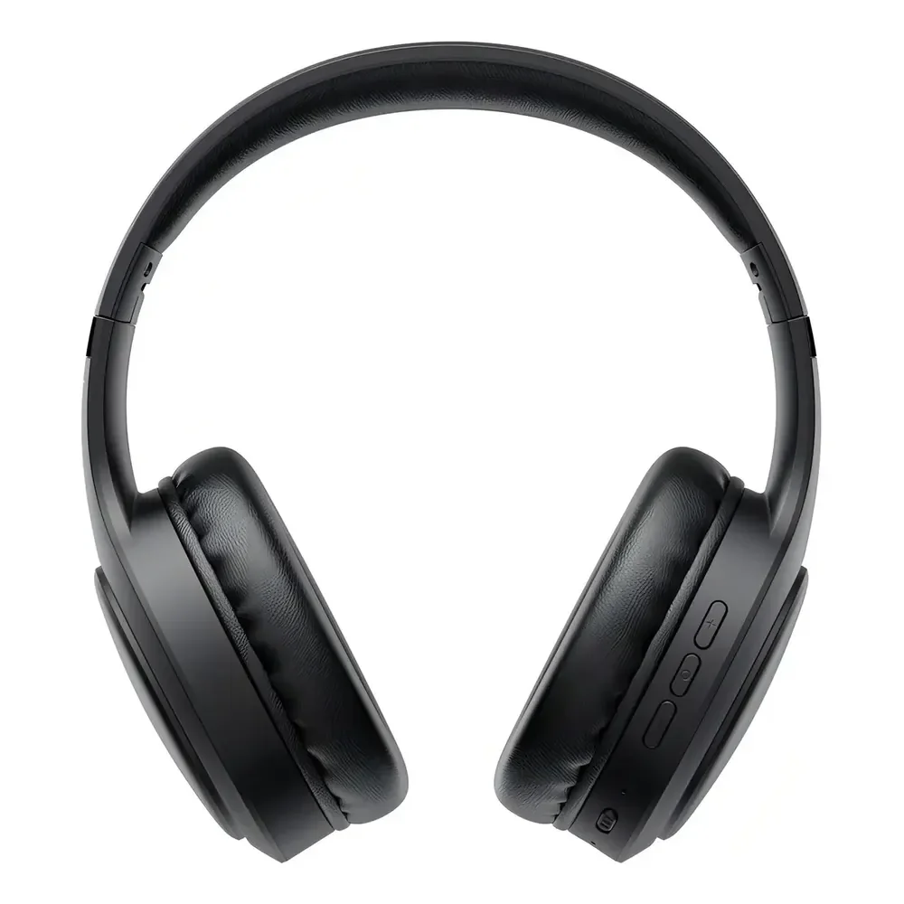 Fone De Ouvido Headphone Dapon H02d Bluetooth 5.1 Over-ear 22h Preto