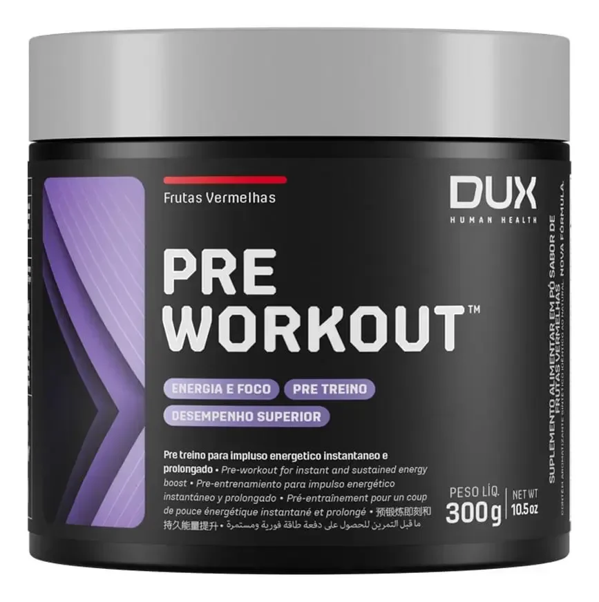 Pre Workout 300g Pink Lemonade Dux Nutrition