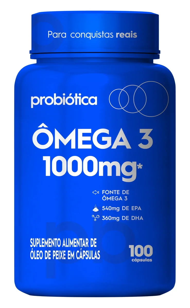 Ômega 3 1000mg Pro Health (100 Softgels), Probiótica