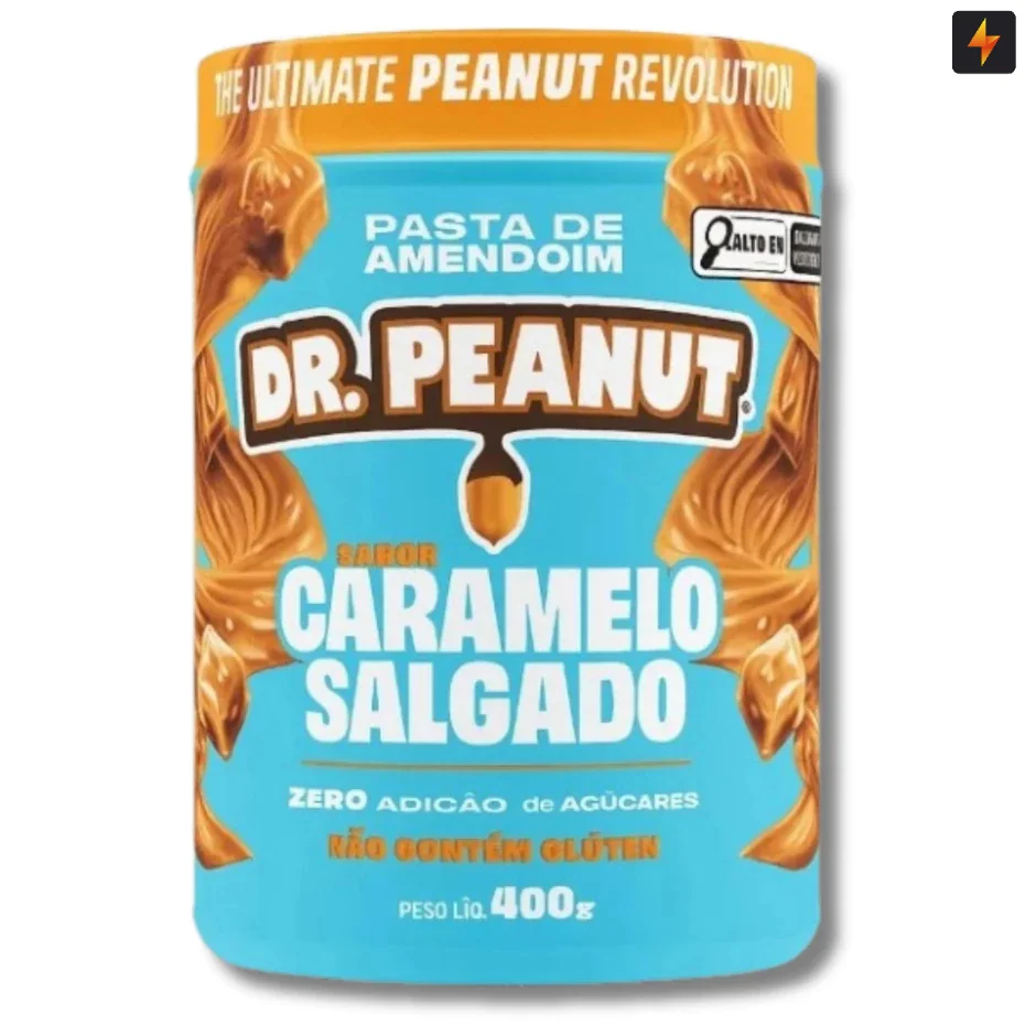 Pasta Dr.Peanut Caramelo Salgado 400g Edição Especial