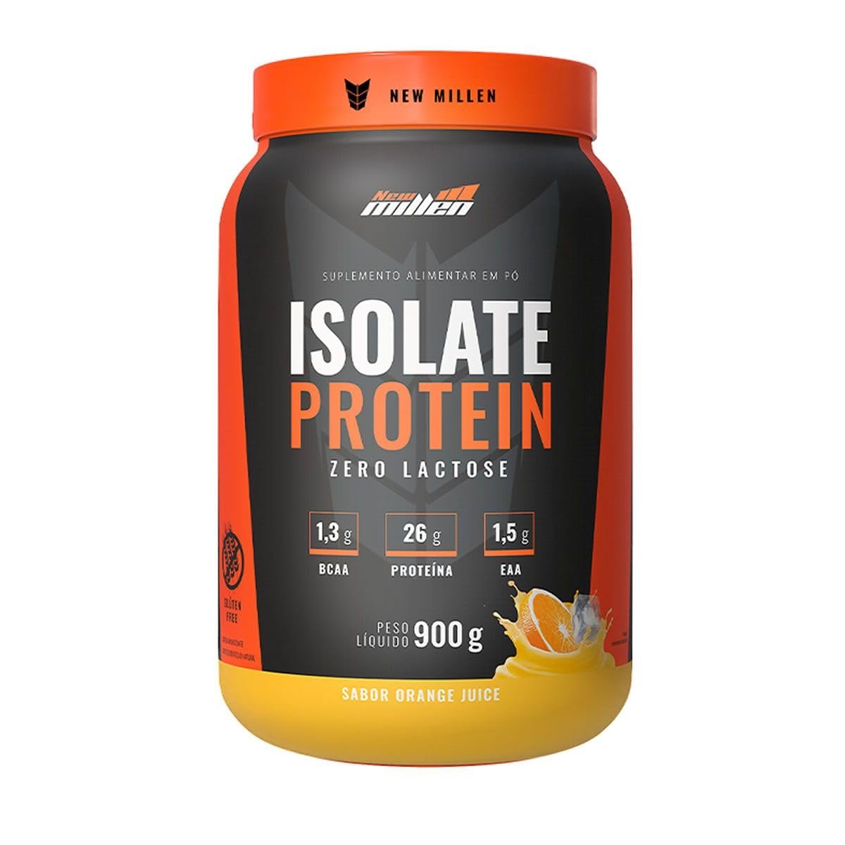 Isolate Protein (900g), Orange Juice, New Millen