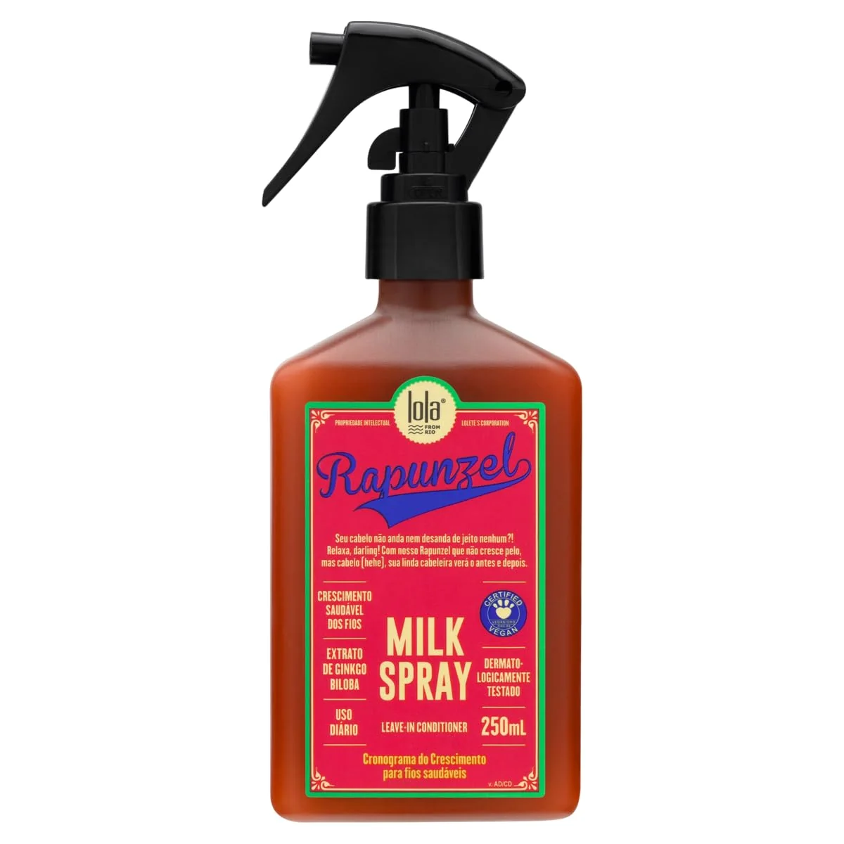 Rapunzel Milk Leave-in Spray 250ml , Lola Cosmetics