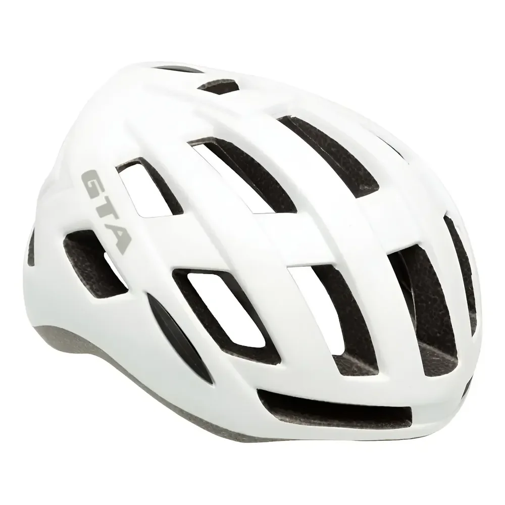 Capacete Ciclismo Bike Rider Mtb Ajustável + Led Traseiro Branco M