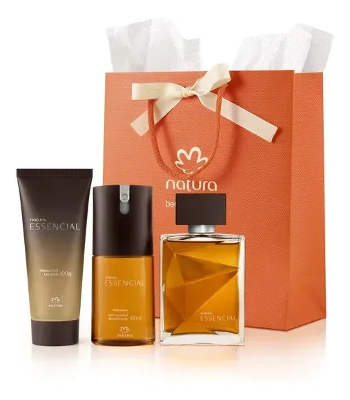 Presente Kit Natura Essencial Clássico Tradicional Masculino Original