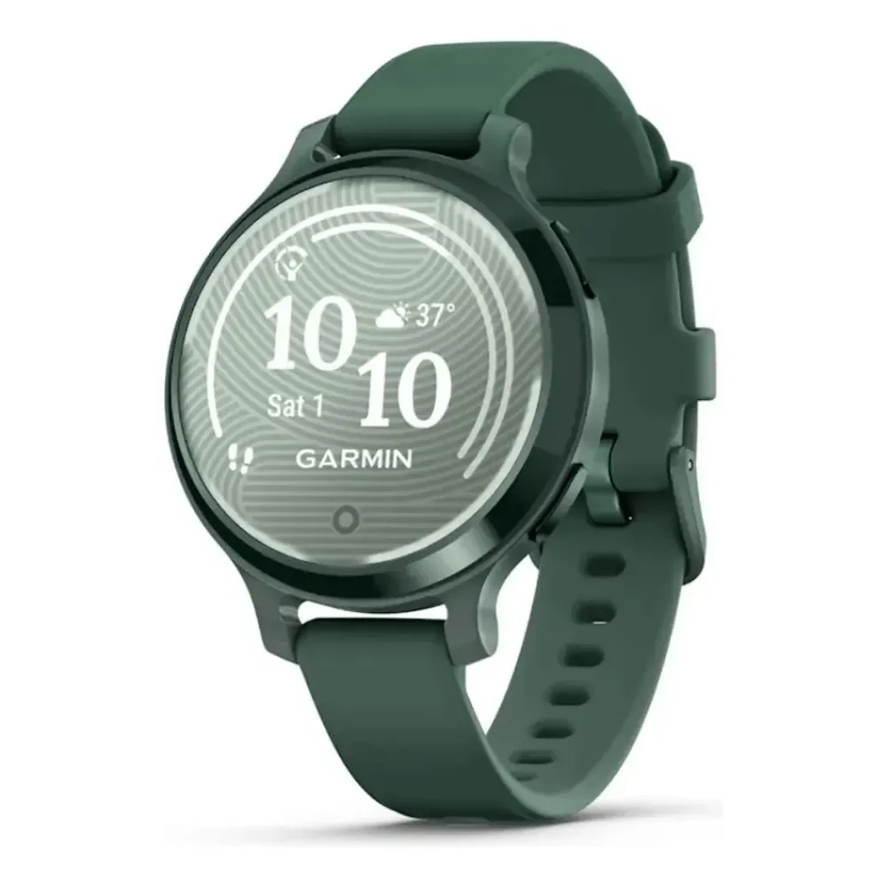 Relógio Garmin Com Monitor Cardíaco E Gps Lily 2 Active 38mm Verde Jasper 38 Mm