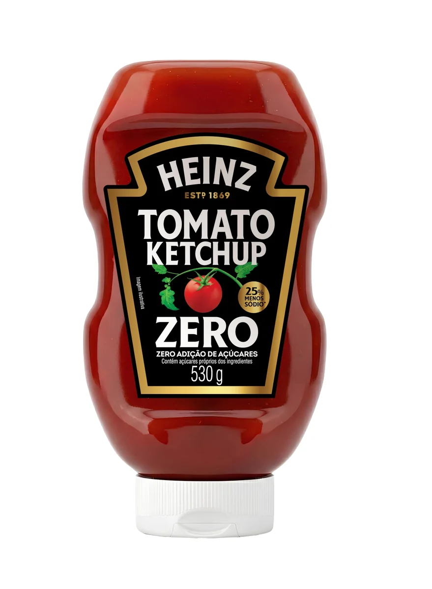 Heinz Ketchup Zero Açúcar 530g